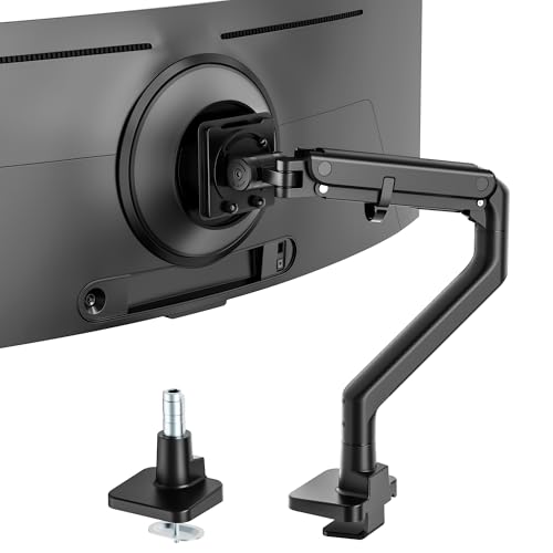 monTEK Hochbelastbarer Monitor Halterung für 17 bis 57 Zoll Bildschirme, Monitor Arm mit Gasfeder, Verstellbarer Bildschirmhalterung für 27Kg Computer Bildschirme, Monitorhalterung VESA 75/100 mm monTEK Hochbelastbarer Monitor Halterung für 17 bis 57 Zoll Bildschirme, Monitor Arm mit Gasfeder, Verstellbarer Bildschirmhalterung für 27Kg Computer Bildschirme, Monitorhalterung VESA 75/100 mm von monTEK