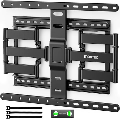 monTEK Ultra Slim TV Wandhalterung Schwenkbar für 43-90 Zoll Fernseher, 1,1" dünne TV Halterung Vollbewegliche Wandhalterung, doppelt schwenkbar, max. VESA 600x400 mm, bis zu ~60 kg monTEK Ultra Slim TV Wandhalterung Schwenkbar für 43-90 Zoll Fernseher, 1,1" dünne TV Halterung Vollbewegliche Wandhalterung, doppelt schwenkbar, max. VESA 600x400 mm, bis zu ~60 kg von monTEK