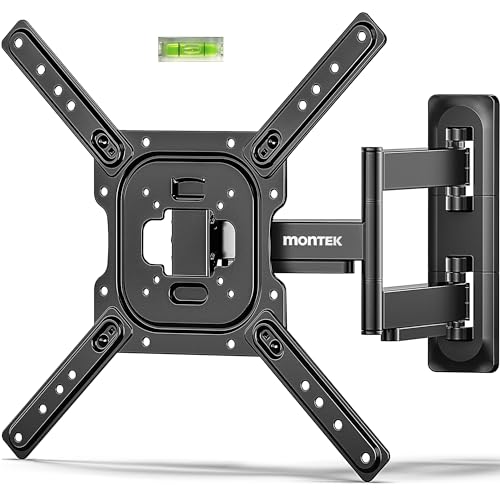 monTEK TV Wandhalterung für 23-65 Zoll Flach & Curved Monitor bis zu 35kg, Schwenkbare und Neigbare Fernseher Halterung, Ausziehbare Wandhalterung Fernseher, max. VESA 400x400 mm monTEK TV Wandhalterung für 23-65 Zoll Flach & Curved Monitor bis zu 35kg, Schwenkbare und Neigbare Fernseher Halterung, Ausziehbare Wandhalterung Fernseher, max. VESA 400x400 mm von monTEK