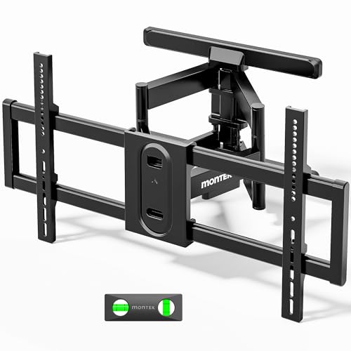 monTEK TV Wandhalterung für 43-95 Zoll Flach & Curved Monitor bis zu 60kg, Schwenkbare und Neigbare Fernseher Halterung, Ausziehbare Wandhalterung Fernseher, max. VESA 800x400 mm monTEK TV Wandhalterung für 43-95 Zoll Flach & Curved Monitor bis zu 60kg, Schwenkbare und Neigbare Fernseher Halterung, Ausziehbare Wandhalterung Fernseher, max. VESA 800x400 mm von monTEK