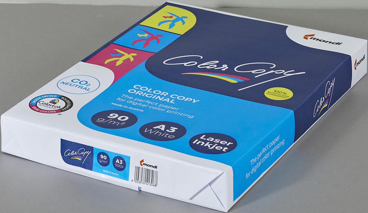 Mondi Business Paper Laserpapier DIN A3 90 g/m² Mondi Business Paper Laserpapier DIN A3 90 g/m² von Mondi Business Paper