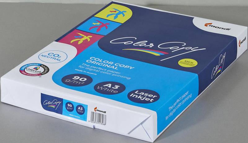 Mondi Business Paper Laserpapier DIN A3 90 g/m² von Mondi Business Paper