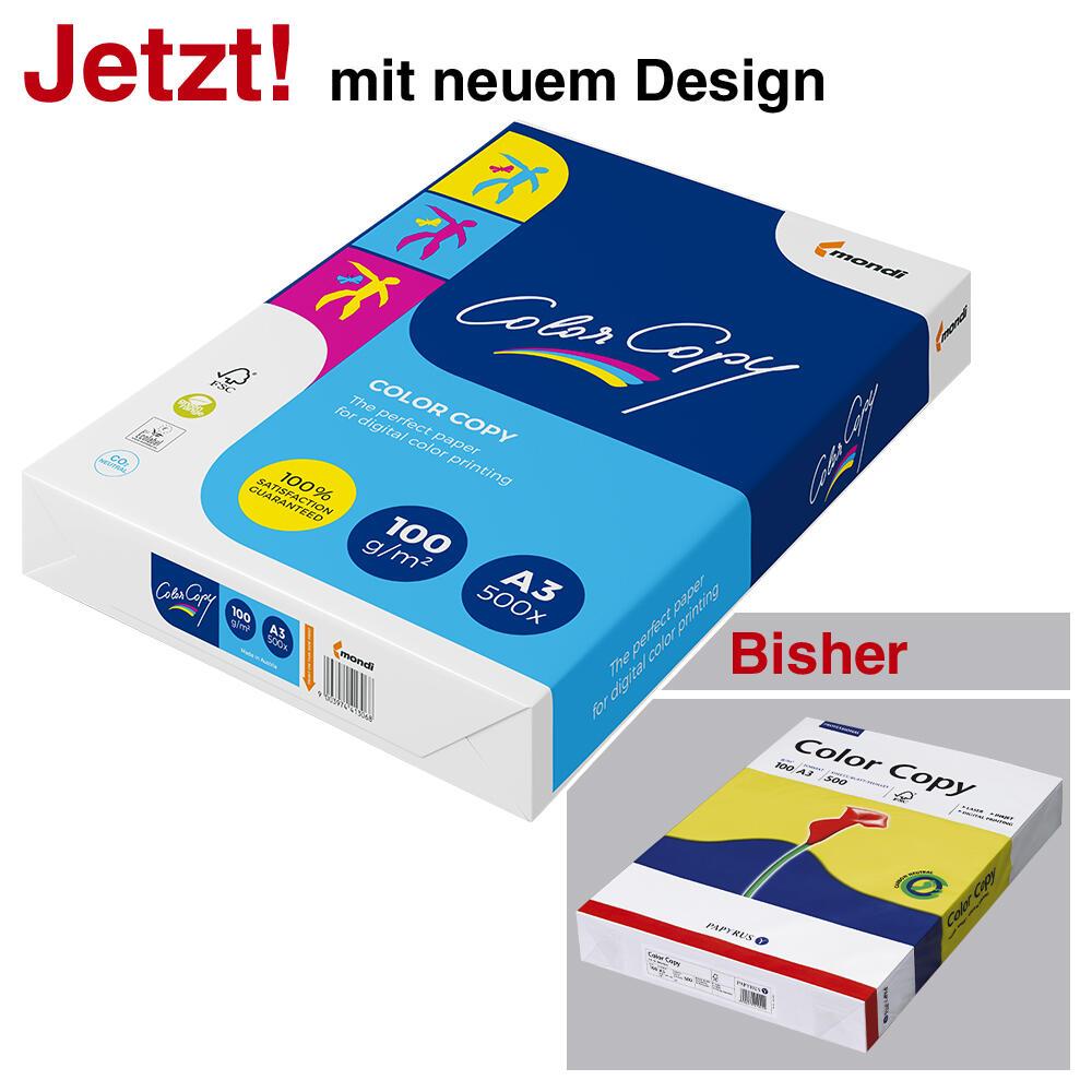 mondi Laserpapier mondi ColorCopy Papier A3,100g DIN A3 100 g/m² von mondi