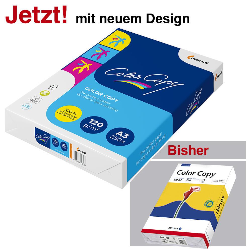 mondi Laserpapier mondi ColorCopy Papier A3,120g DIN A3 120 g/m² von mondi