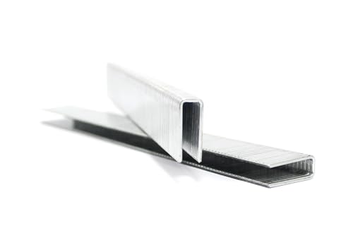 Heftklammern, 15 mm, 2000 Stück, ideal für die Befestigung von Materialien in Heimwerker- und Bauprojekten von Monkey Ladder