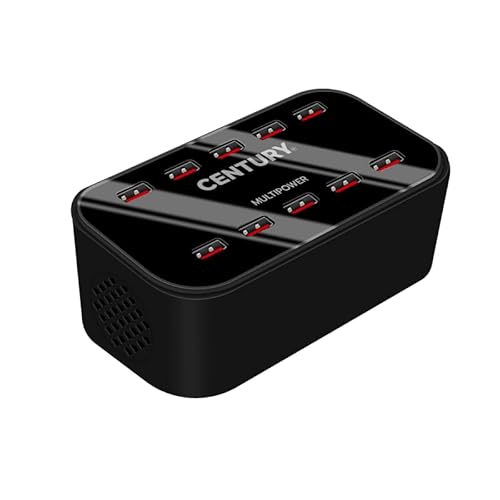 Multiport-Ladestation für 10 USB, 100-240 V, 100 W, IP20, ideal zum gleichzeitigen Laden mehrerer Geräte. Multiport-Ladestation für 10 USB, 100-240 V, 100 W, IP20, ideal zum gleichzeitigen Laden mehrerer Geräte. von monkey ladder
