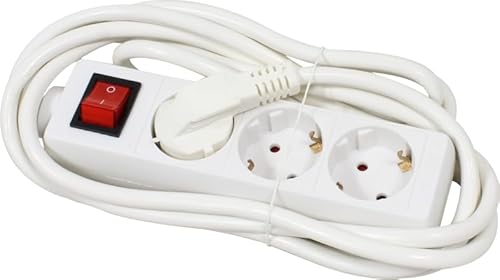 Steckdosensockel - Basis mit Schalter, 3 Steckdosen, 5 m Kabel 3G x 2,5 mm², ideal für mehrere elektrische Geräte* Steckdosensockel - Basis mit Schalter, 3 Steckdosen, 5 m Kabel 3G x 2,5 mm², ideal für mehrere elektrische Geräte* von monkey ladder