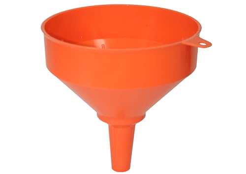 Trichter aus Kunststoff, Durchmesser 200 mm, rechte Ausführung, ohne Kescher zum einfachen Ausgießen von Flüssigkeiten, ideal für Baumarktarbeiten Trichter aus Kunststoff, Durchmesser 200 mm, rechte Ausführung, ohne Kescher zum einfachen Ausgießen von Flüssigkeiten, ideal für Baumarktarbeiten von monkey ladder