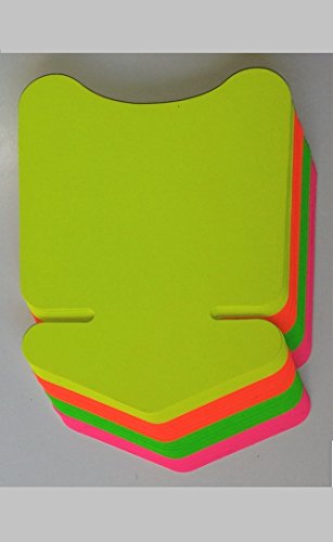 40 Pfeile - Preisschilder aus Neon Karton gemischt 32 x 47 cm 380g/qm Werbesymbole 40 Pfeile - Preisschilder aus Neon Karton gemischt 32 x 47 cm 380g/qm Werbesymbole von most-wanted-shop