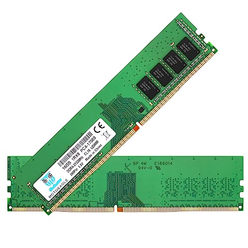 MOTOEAGLE 16GB DDR4 2133 MHz UDIMM PC4-17000 (PC4-2133P) CL15 DIMM 1Rx8 Non-ECC Desktop RAM Memory von motoeagle