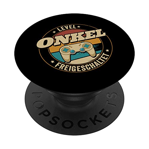 Level Onkel Freigeschaltet Gamer PopSockets mit austauschbarem PopGrip Level Onkel Freigeschaltet Gamer PopSockets mit austauschbarem PopGrip von mr.digitalbeat