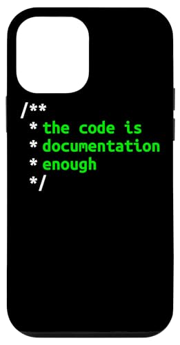 The Code Is Documentation Enough Software Entwickler Hülle für iPhone 12 mini von mr.digitalbeat