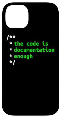 The Code Is Documentation Enough Software Entwickler Hülle für iPhone 14 Plus The Code Is Documentation Enough Software Entwickler Hülle für iPhone 14 Plus von mr.digitalbeat
