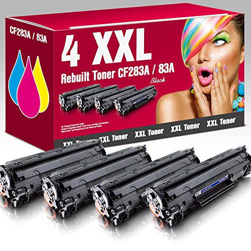 ms point 4X kompatibler Toner für HP Laserjet Pro MFP M120 M125A CF283A 83A von ms point
