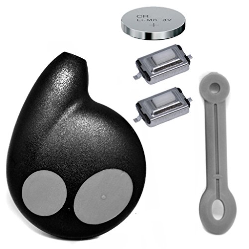 Auto Schlüssel Funk Fernbedienung 1x Gehäuse + 2X Mikrotaster + 1x CR2016 Batterie für Cobra von mt key