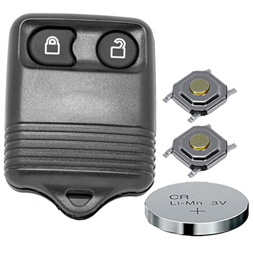 Auto Schlüssel Funk Fernbedienung 1x Gehäuse 2 Tasten + 1x CR2032 Batterie + 2X Mikrotaster für Ford Auto Schlüssel Funk Fernbedienung 1x Gehäuse 2 Tasten + 1x CR2032 Batterie + 2X Mikrotaster für Ford von mt key
