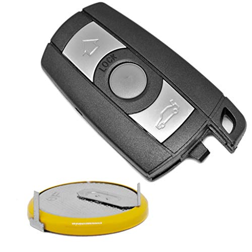 Auto Schlüssel Funk Fernbedienung Smartkey 1x Gehäuse 3 Tasten + 1x LIR2025 Akku Batterie für BMW Auto Schlüssel Funk Fernbedienung Smartkey 1x Gehäuse 3 Tasten + 1x LIR2025 Akku Batterie für BMW von mt key
