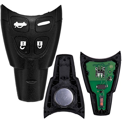 Auto Schlüssel Smartkey Funk Fernbedienung 1x Funk Gehäuse 4 Tasten + 1x 433 MHz Sender Sendeeinheit für SAAB 9-3 ohne Rohling Auto Schlüssel Smartkey Funk Fernbedienung 1x Funk Gehäuse 4 Tasten + 1x 433 MHz Sender Sendeeinheit für SAAB 9-3 ohne Rohling von mt key