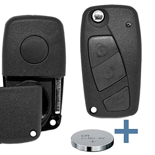 Klapp Schlüssel Gehäuse Funkschlüssel Fernbedienung Autoschlüssel 3 Tasten Rohling SIP22 + Batterie für FIAT/Iveco/Lancia/Peugeot/Citroen Klapp Schlüssel Gehäuse Funkschlüssel Fernbedienung Autoschlüssel 3 Tasten Rohling SIP22 + Batterie für FIAT/Iveco/Lancia/Peugeot/Citroen von mt key