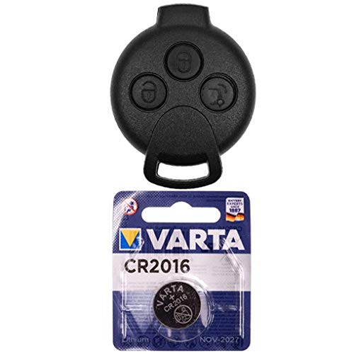 Repair Reparatur Satz Auto Schlüssel Austausch Gehäuse mit 3 Tasten + Batterie kompatibel mit Smart 451 Fortwo 2007-2015 Repair Reparatur Satz Auto Schlüssel Austausch Gehäuse mit 3 Tasten + Batterie kompatibel mit Smart 451 Fortwo 2007-2015 von mt key