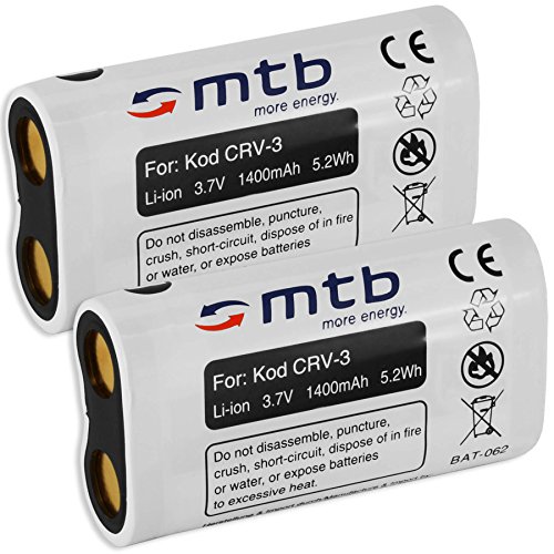 2X Akku CRV-3 für BenQ DC 4500 // Contax Aria 2X Akku CRV-3 für BenQ DC 4500 // Contax Aria von mtb more energy