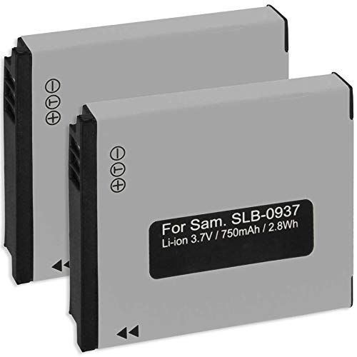 2X Akku SLB-0937 für Samsung Digimax i8, L730, L830, NV4, NV33, PL10 2X Akku SLB-0937 für Samsung Digimax i8, L730, L830, NV4, NV33, PL10 von mtb more energy