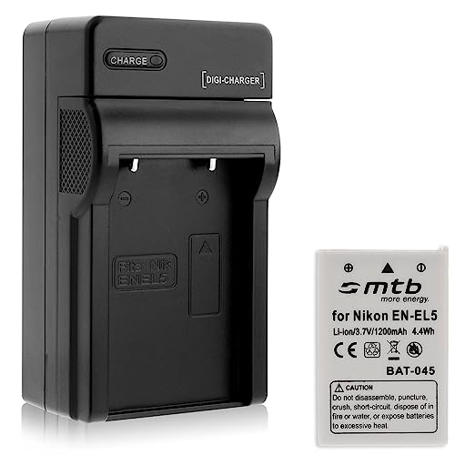 Akku + Ladegerät kompatibel mit Nikon EN-EL5 / Coolpix P3 P4 P500 P510 P520 P5000 P6000 / S10... - s. Liste Akku + Ladegerät kompatibel mit Nikon EN-EL5 / Coolpix P3 P4 P500 P510 P520 P5000 P6000 / S10... - s. Liste von mtb more energy