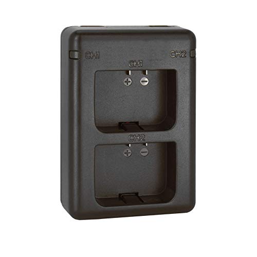 Dual-Ladegerät (USB) kompatibel mit Garmin Virb X/Virb XE Actioncam von mtb more energy