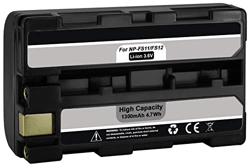 Ersatz-Akku NP-FS11 kompatibel mit Sony DCR-IP220, IP5, IP5E, IP55, IP55E, IP7BT, IP7E von mtb more energy