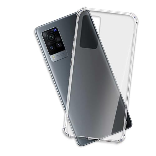 mtb more energy® Case Soft Armor für vivo X60 Pro (6.56'') - verstärkte Ecken - Kameraschutz - 1,5mm TPU - Schutz-Hülle Cover Tasche Handyhülle von mtb more energy