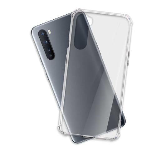 mtb more energy® Case Soft Armor kompatibel mit OnePlus Nord 5G (6.55'') - Anti Shock Verstärkung - 1,5mm TPU - Schutz-Hülle Cover Tasche Handyhülle von mtb more energy