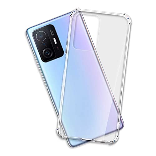 mtb more energy® Case Soft Armor kompatibel mit Xiaomi 11T, 11T Pro (6.67'') - verstärkte Ecken - Kameraschutz - 1,5mm TPU - Schutz-Hülle Cover Handyhülle von mtb more energy