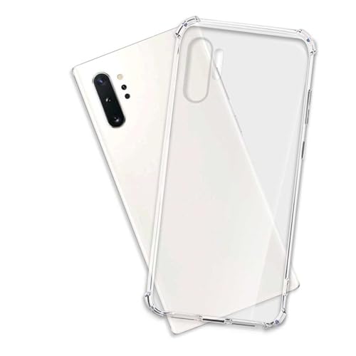 mtb more energy® Hülle Crystal Armor kompatibel mit Samsung Galaxy Note 10 Plus, Note 10+ (SM-N975, 6.8'') - verstärkte Ecken - Anti Shock Schutzhülle Case Cover Tasche von mtb more energy