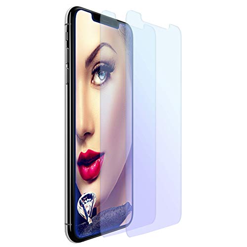 mtb more energy® Premium Schutzglas [2 Stück] Anti-Blue-Light für Apple iPhone 12 Pro Max (6.7") - Tempered Glass Display Schutzfolie Glasfolie von mtb more energy