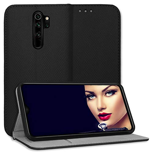 mtb more energy® Schutz-Tasche Bookstyle für Xiaomi Redmi Note 8 Pro (6.53'') - schwarz - Kunstleder - Klapp-Cover Hülle Wallet Case von mtb more energy