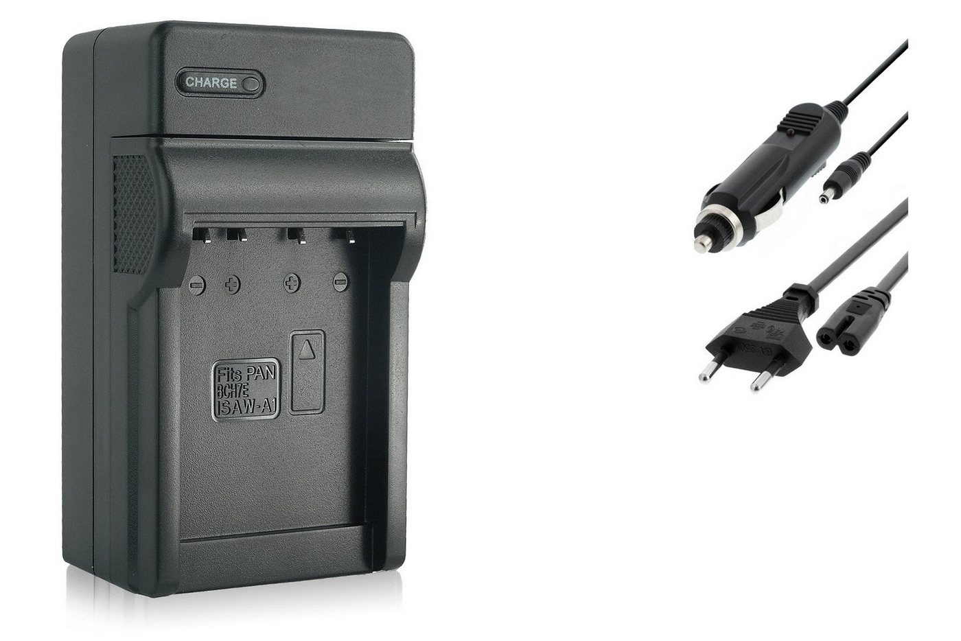 mtb more energy Ladegerät BLACK für Akku-Typ: ISAW 083443A / B052R923 / A1 Kamera-Ladegerät (600 mA, für Akku-Typ: ISAW 083443A / B052R923 / A1, 4,2V, für Akku-Typ: ISAW 083443A / B052R923 / A1) von mtb more energy