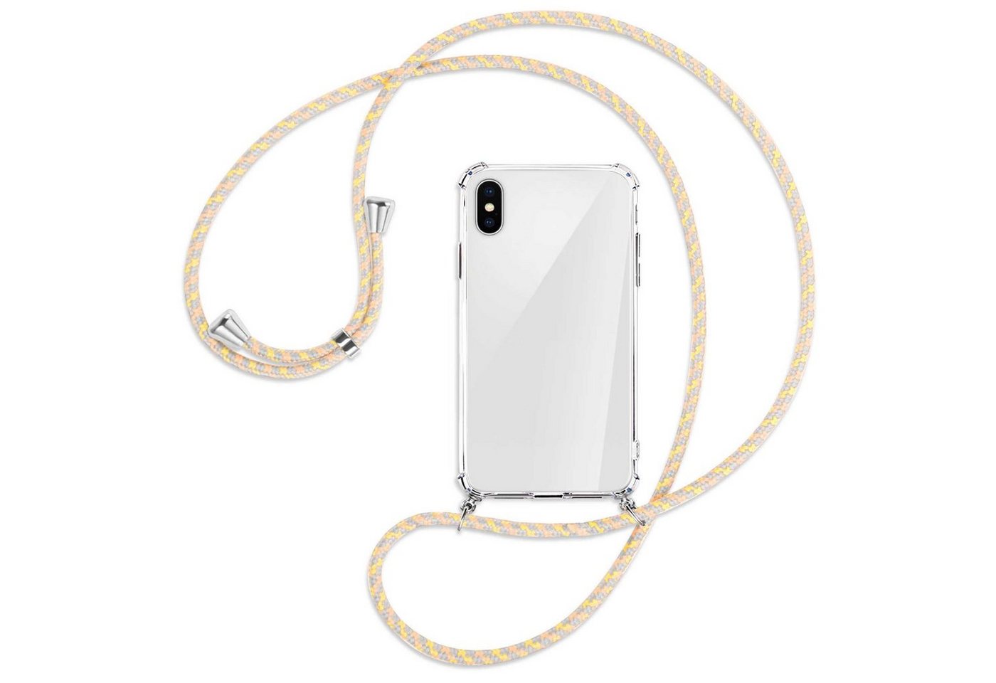 mtb more energy Handykette für Apple iPhone X / XS / 10 (5.8) [S], Umhängehülle mit Band [NC-016-S] von mtb more energy