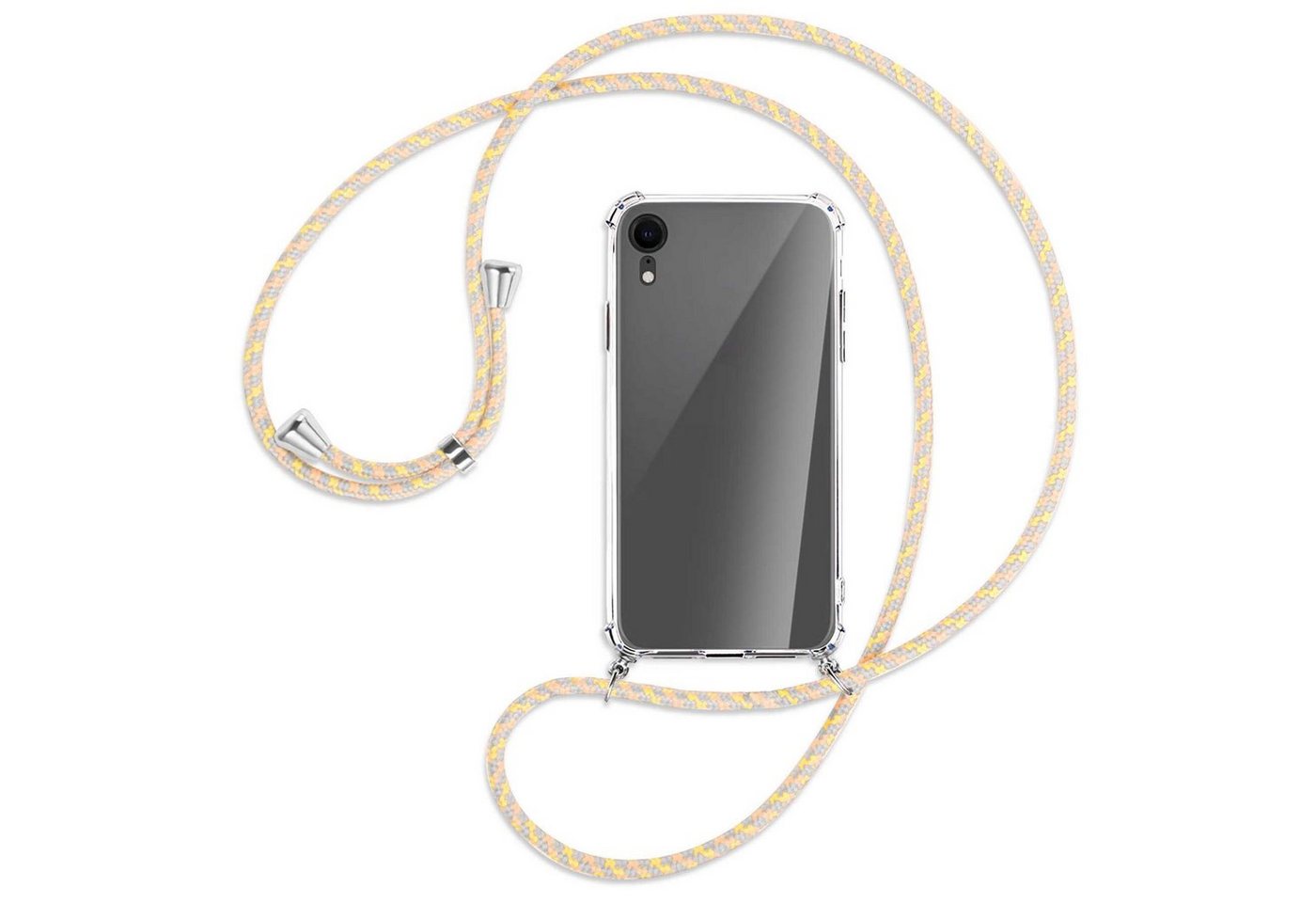 mtb more energy Handykette für Apple iPhone XR (A2105/A2108 / 6.1) [S], Umhängehülle mit Band [NC-036-S] von mtb more energy