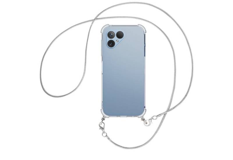 mtb more energy Handykette für Fairphone 5 (6.46) [MK], Umhängehülle mit Metallkette [NC-759-MK] von mtb more energy