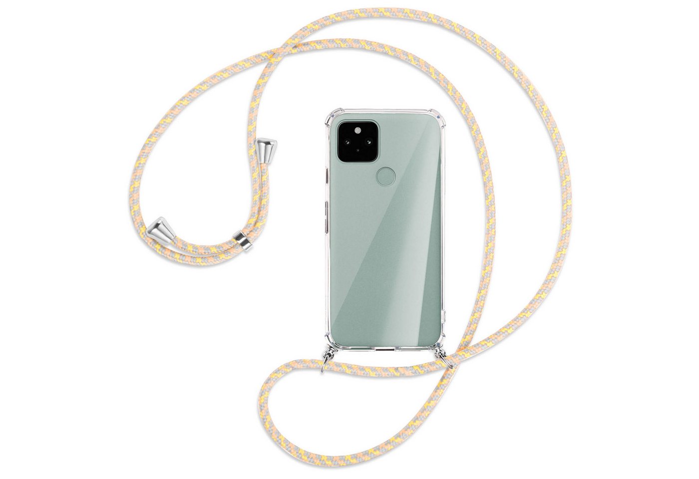 mtb more energy Handykette für Google Pixel 5 (5.8) [S], Umhängehülle mit Band [NC-299-S] von mtb more energy