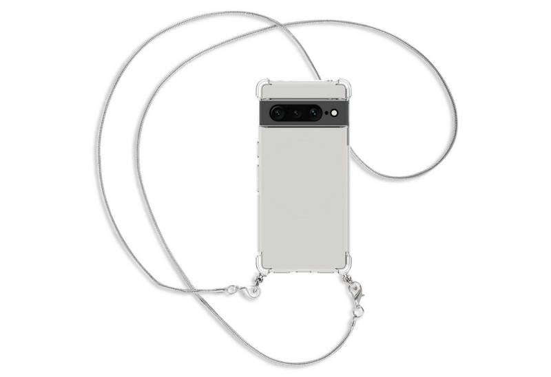 mtb more energy Handykette für Google Pixel 7 Pro [NC-606-MK], Umhängehülle mit Metallkette [NC-606-MK] von mtb more energy