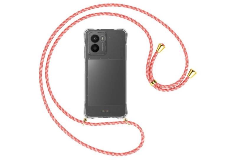mtb more energy Handykette für HMD Fusion 5G [NC-924-G], Umhängehülle mit Band [NC-924-G] von mtb more energy