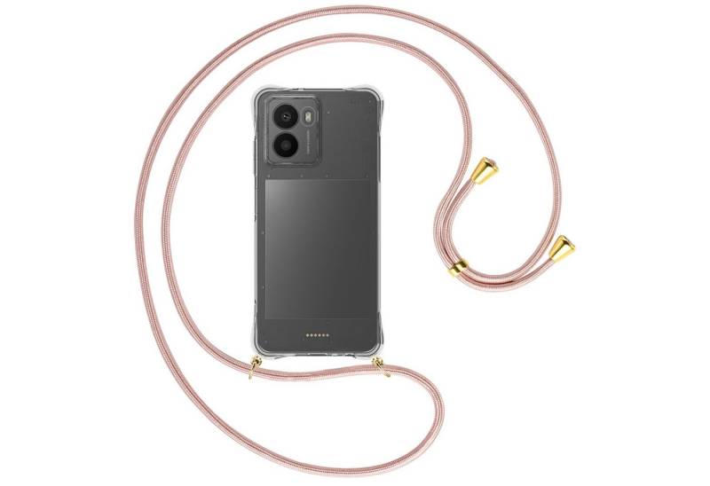 mtb more energy Handykette für HMD Fusion 5G [NC-924-G], Umhängehülle mit Band [NC-924-G] von mtb more energy