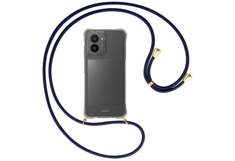 mtb more energy Handykette für HMD Fusion 5G [NC-924-G], Umhängehülle mit Band [NC-924-G] von mtb more energy