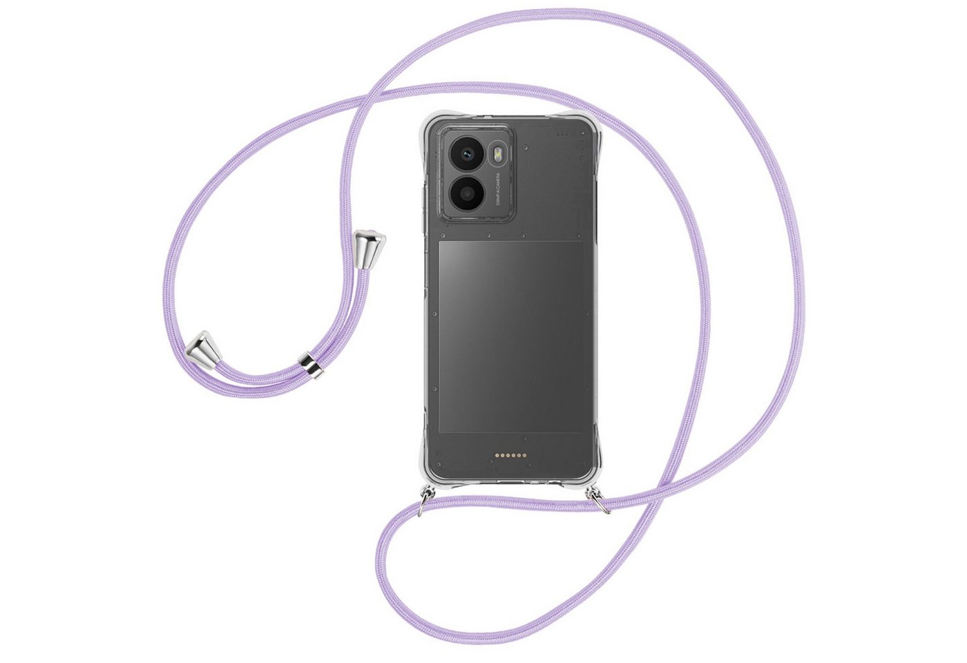 mtb more energy Handykette für HMD Fusion 5G [NC-924-S], Umhängehülle mit Band [NC-924-S] von mtb more energy