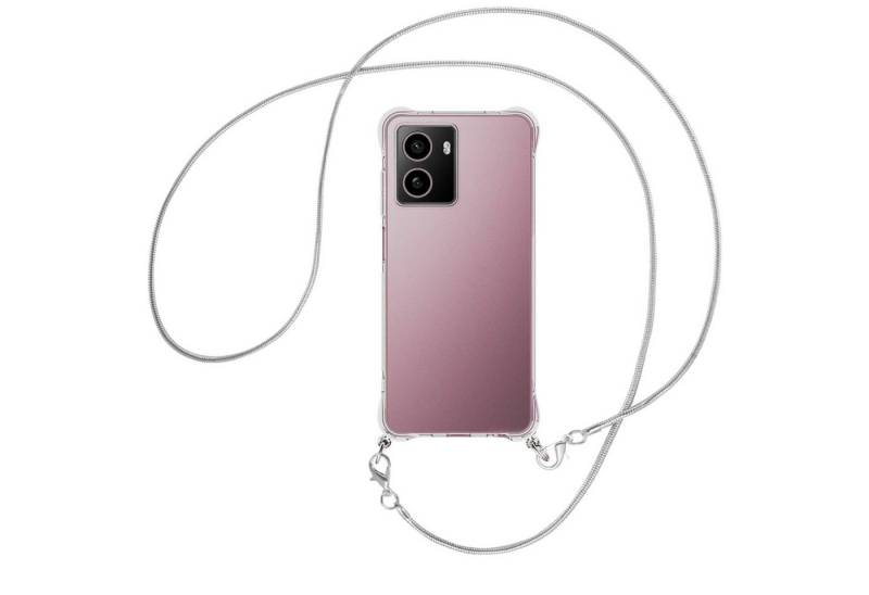 mtb more energy Handykette für HMD Pulse Plus / Pulse Pro 4G [NC-879-MK], Umhängehülle mit Metallkette [NC-879-MK] von mtb more energy