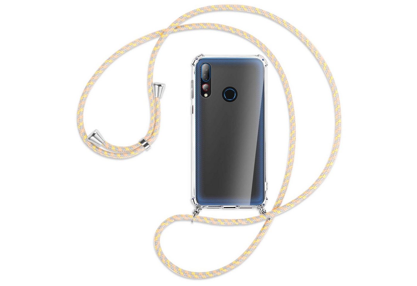 mtb more energy Handykette für HTC Desire 19 Plus, HTC Desire 19s (6.2) [S], Umhängehülle mit Band [NC-179-S] von mtb more energy