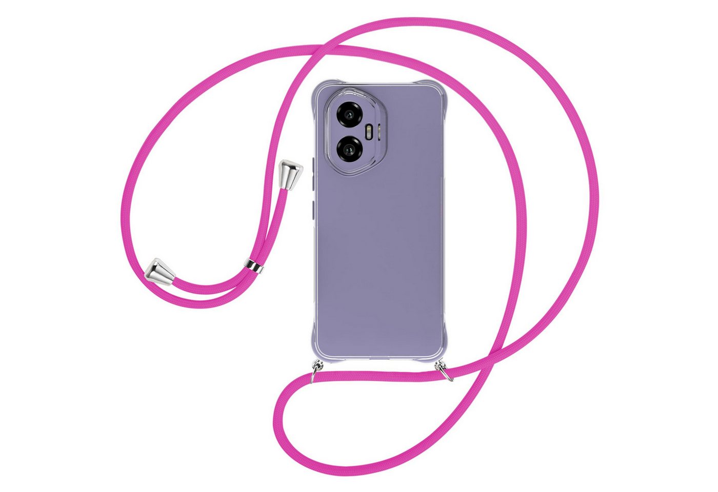mtb more energy Handykette für Honor 300 5G [NC-942-S], Umhängehülle mit Band [NC-942-S] von mtb more energy