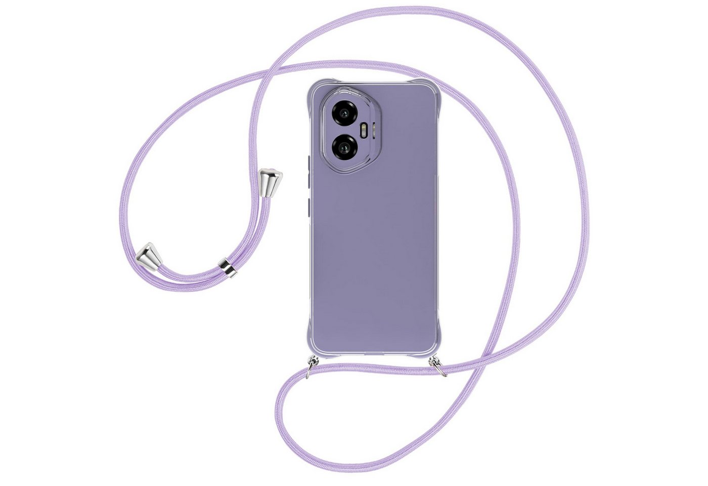 mtb more energy Handykette für Honor 300 5G [NC-942-S], Umhängehülle mit Band [NC-942-S] von mtb more energy
