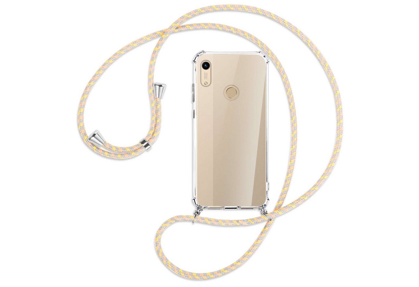 mtb more energy Handykette für Honor 8A, Huawei Y6s 2019 (6.09) [S], Umhängehülle mit Band [NC-096-S] von mtb more energy